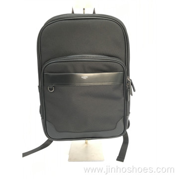 Men'S Leather Backpack Business Casual Bag